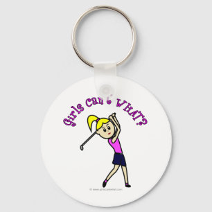Porte-clés Golfeur de la femme légère