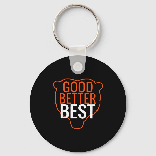 Porte-clés Good Better Bes Chicago Good Better Men Women  (Recto)