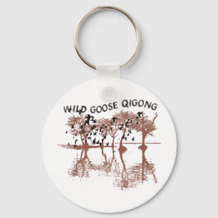 Porte-clés Goose sauvage Qigong