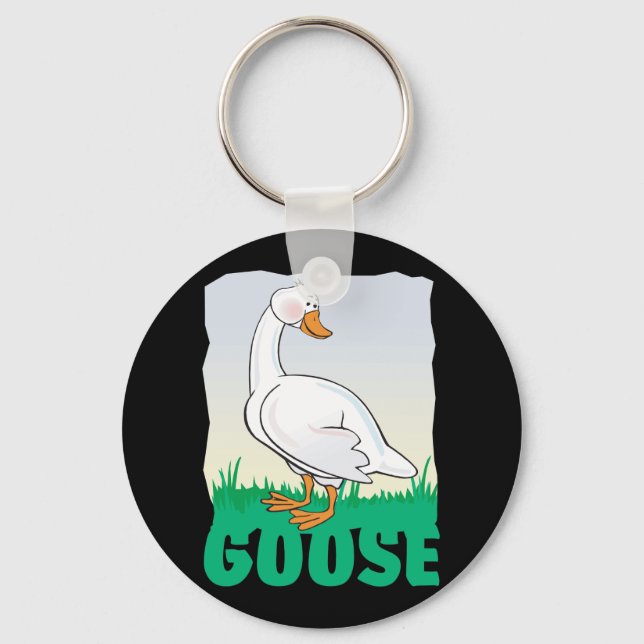 Porte-clés Goose sympa pour les enfants (Recto)