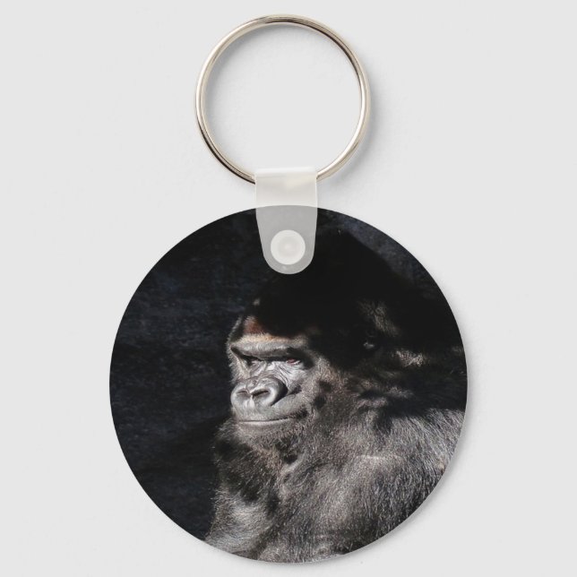 Porte-clés Gorilla réfléchie (Recto)