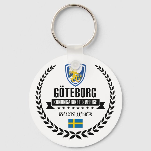 Porte-clés Göteborg (Recto)