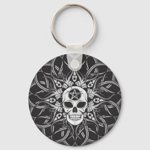 Porte-clés Goth Skull