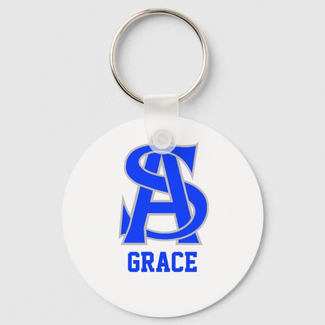 Porte-clés Grâce (Recto)