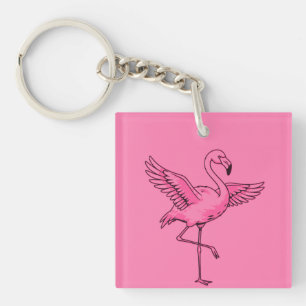 Porte-clés Grace en rose