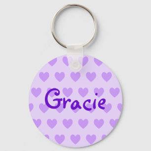 Porte-clés Gracie en violet