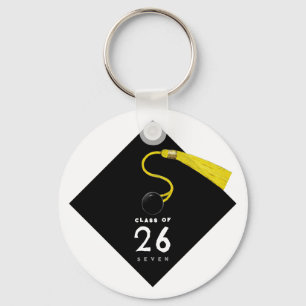 Porte-clés Graduation 2025 Keepsaké cadeau