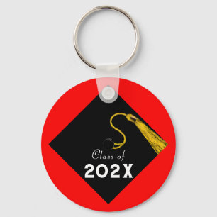 Porte-clés Graduation 2025 Red Keepsaké