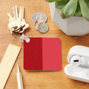 Porte-clés Grain Rouge Tomate à Double Ton – Perso