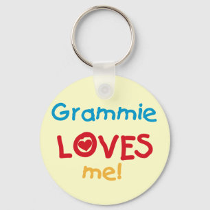 Porte-clés Grammie m'aime T-shirts et cadeaux