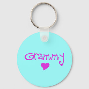 Porte-clés Grammy avec coeur