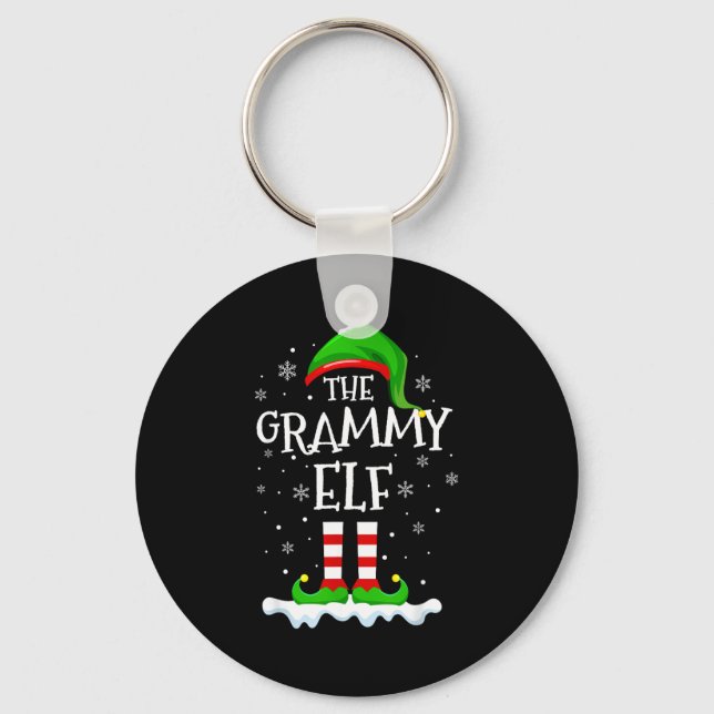 Porte-clés Grammy Elf Squad Xmas Family Matching Group Christ (Recto)
