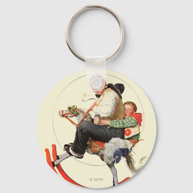 Porte-clés Grampes sur Rocking Horse (Recto)