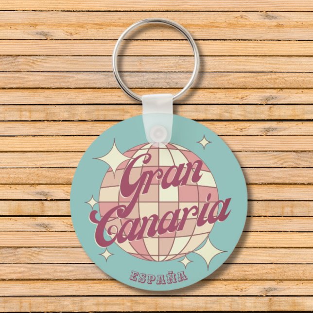Porte-clés Gran Canaria Espagne souvenir touristique (Créateur téléchargé)