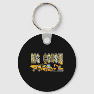 Porte-clés Grand Cousin Construction Excavatrice Enfants Asso