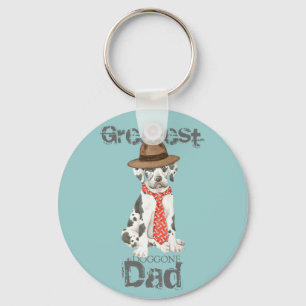 Porte-clés Grand Dane Papa