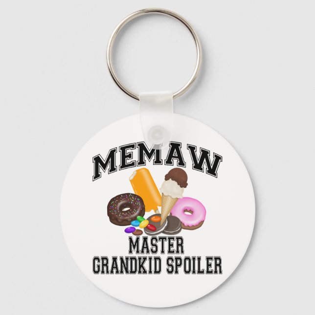 Porte-clés Grand-enfant Spoiler Memaw (Recto)