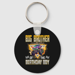 Porte-clés Grand Frère du Monster Truck de l'anniversaire du 