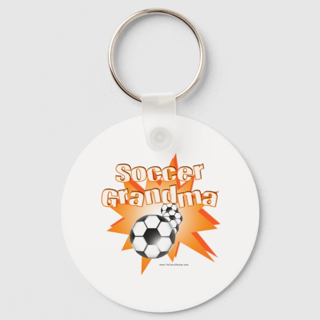 Porte-clés Grand-mère de football (Recto)