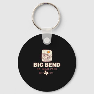 Porte-clés Grand parc national de Big Bend au Texas voyage ré