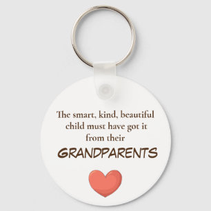 Porte-clés Grand-parents enfants porte - clés