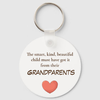 Porte-clés Grand-parents enfants porte - clés