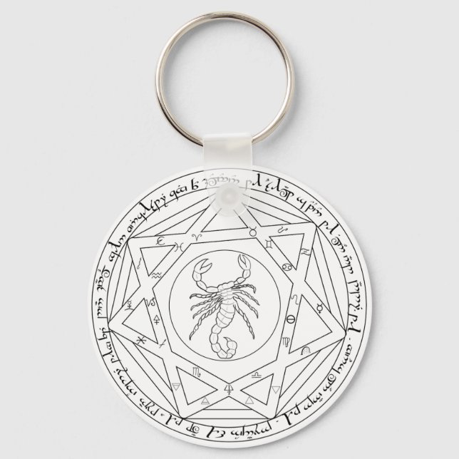 Porte-clés Grand Pentacle (Recto)