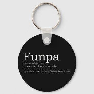 Porte-clés Grand-père cool de Funpa