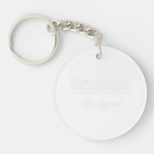 Porte-clés Grand-père la Légende – Cadeau personna