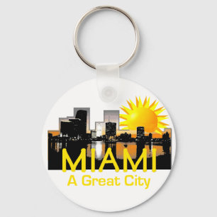Porte-clés Grand porte - clé de ville de MIAMI