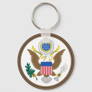 Porte-clés Grand Sceau des États-Unis