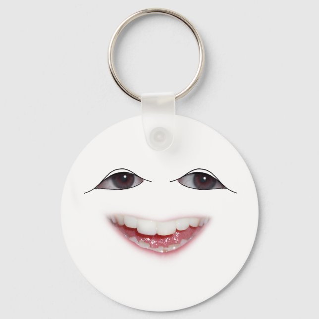 Porte-clés Grand sourire pour vous ! (Recto)