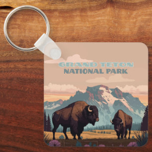 Porte-clés Grand Teton National Park Jackson Wyoming Mountain