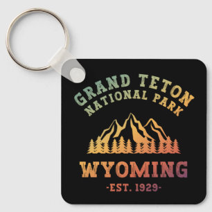Porte-clés Grand Teton National Park Wyoming USA Gradient