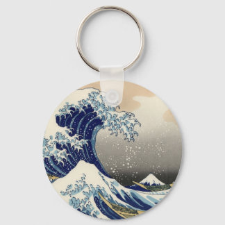 Porte-clés Grande vague au large de Kanagawa