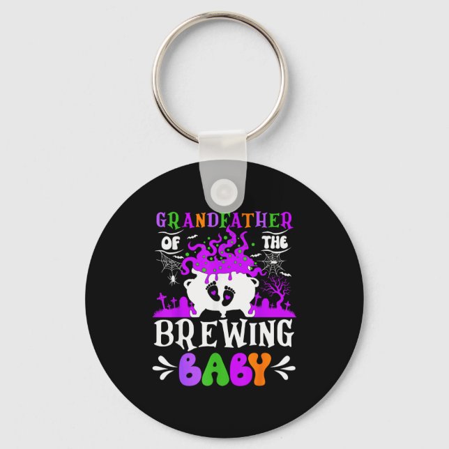 Porte-clés Grandfather Of The Brewing Baby Grandpa To Be Hall (Recto)