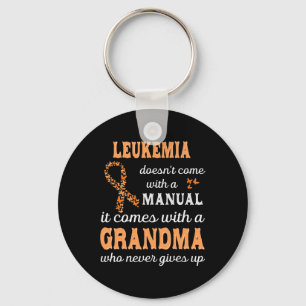 Porte-clés Grandma de sensibilisation Soutien Leucémie Guerri