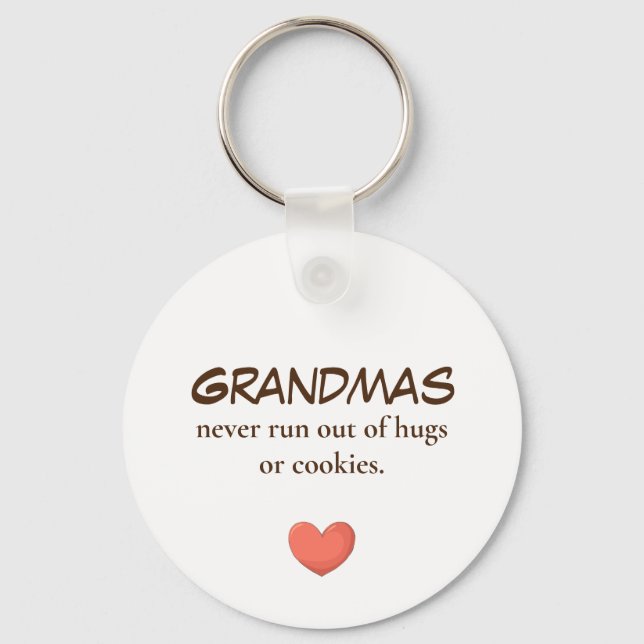 Porte-clés Grandmas Love porte - clés (Recto)