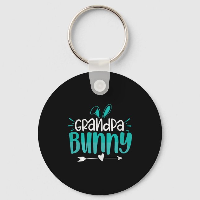Porte-clés Grandpa Bunny Premium Tri-blend  (Recto)