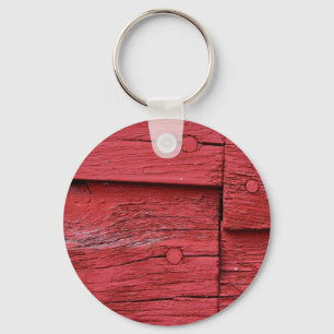 Porte-clés Grange rouge