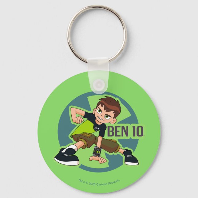 Porte-clés Graphique de Ben Tennyson Omnitrix (Recto)