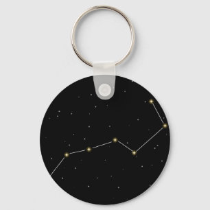Porte-clés Graphique de constellation d'étoile de grand huit