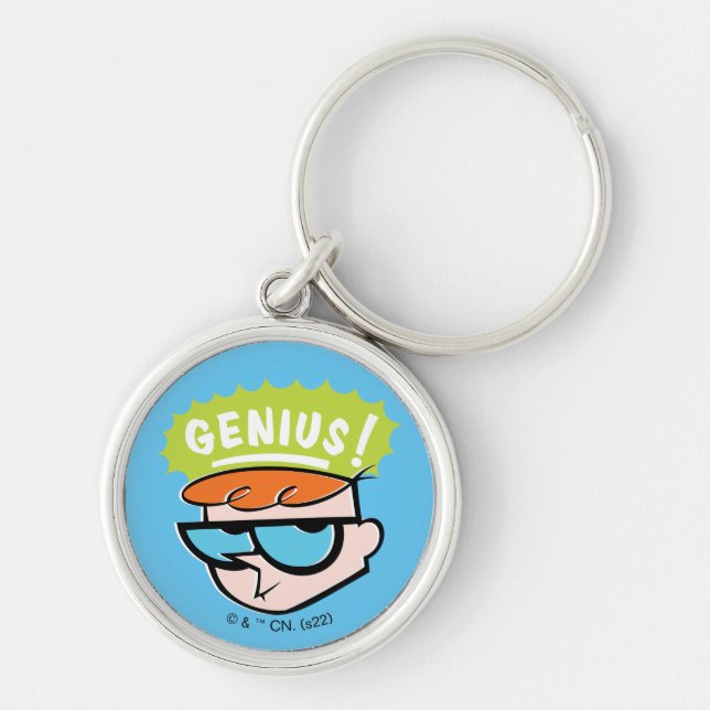 Porte-clés Graphique de légende Dexter "Genius" (Devant)