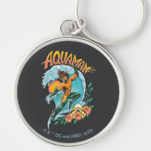 Porte-clés Graphique du Surf de levage Aquaman et Trident
