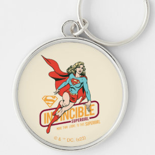 Porte-clés Graphique rétro-invincible Supergirl