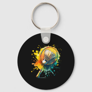 Porte-clés Graphique Volant de badminton