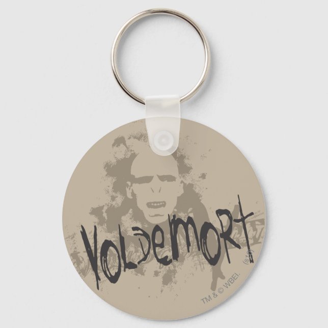 Porte-clés Graphique Voldemort Dark Arts (Recto)