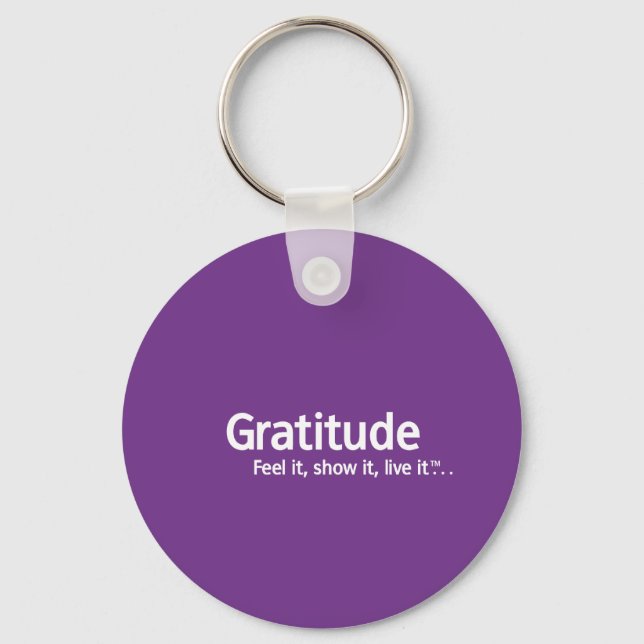 Porte-clés Gratitude - Thpense Shapers™ (Recto)