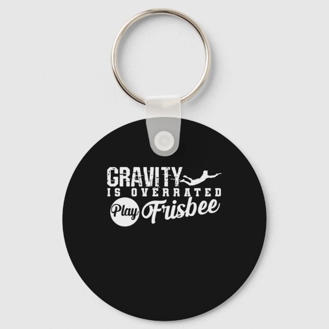 Porte-clés Gravité est surévalué jeu Frisbee (Recto)