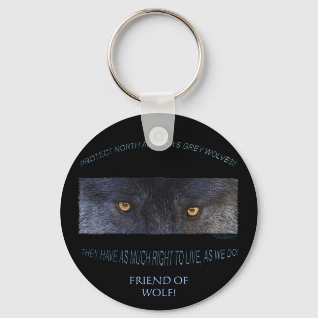 Porte-clés GRAY WOLF Droit à Live Key-Chain (Recto)